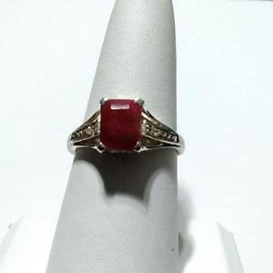 Ruby and Diamond Ring